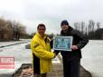 Адвокат-рекордсмен: Коломиянин проплив під кригою більше 60 метрів (фото, відео)